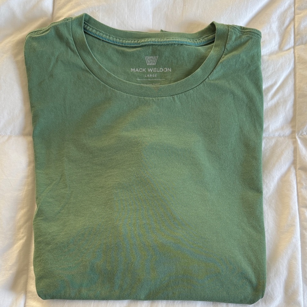Mack Weldon long sleeve prima cotton tee